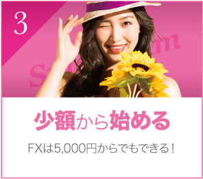 FXを少額から始める